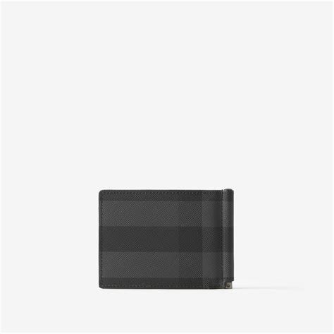 burberry check wallet|burberry men's wallet money clip.